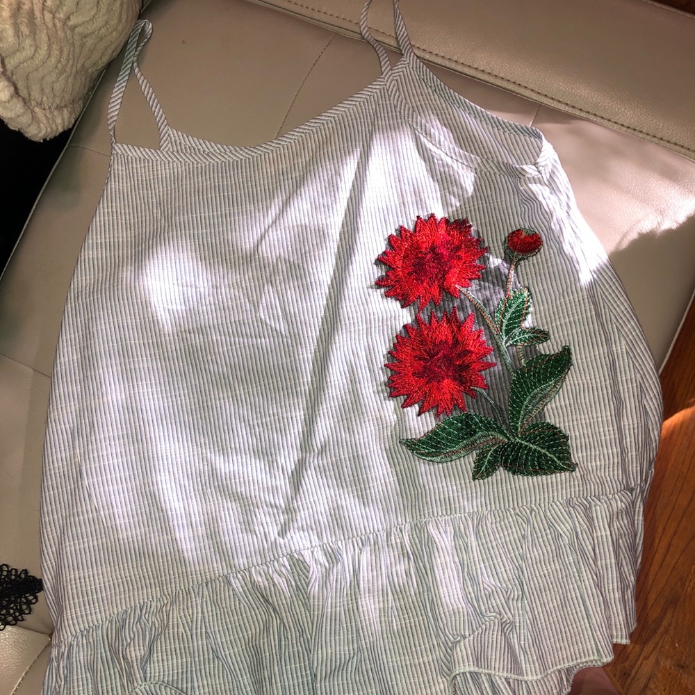 Flower tank top